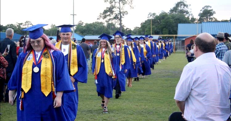 Branford, Florida 2021 Graduation